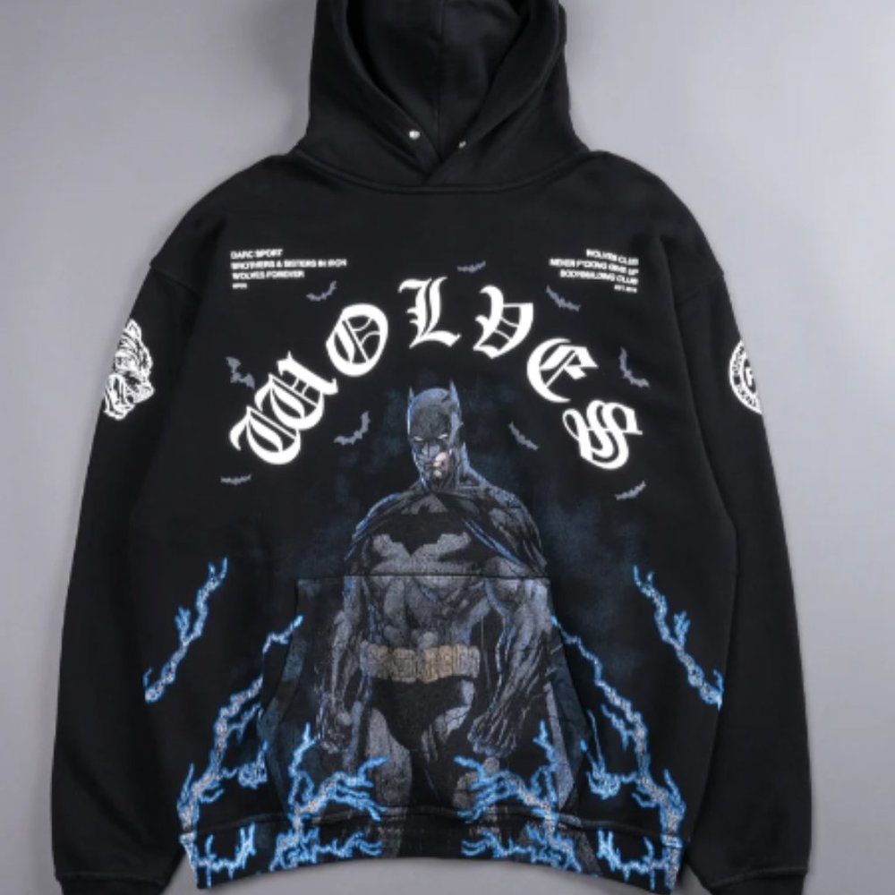 BATMAN ENERGY "PREMIUM" OVERSIZED SWEATER IN BLACK